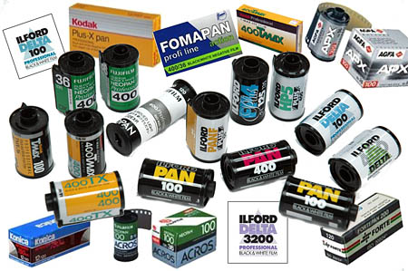 Black & white film processing